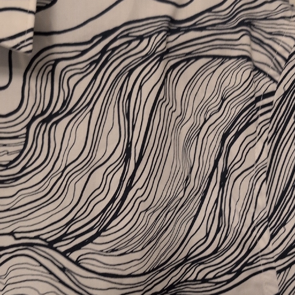 Perry Ellis Button Up Abstract Print - Picture 3 of 9